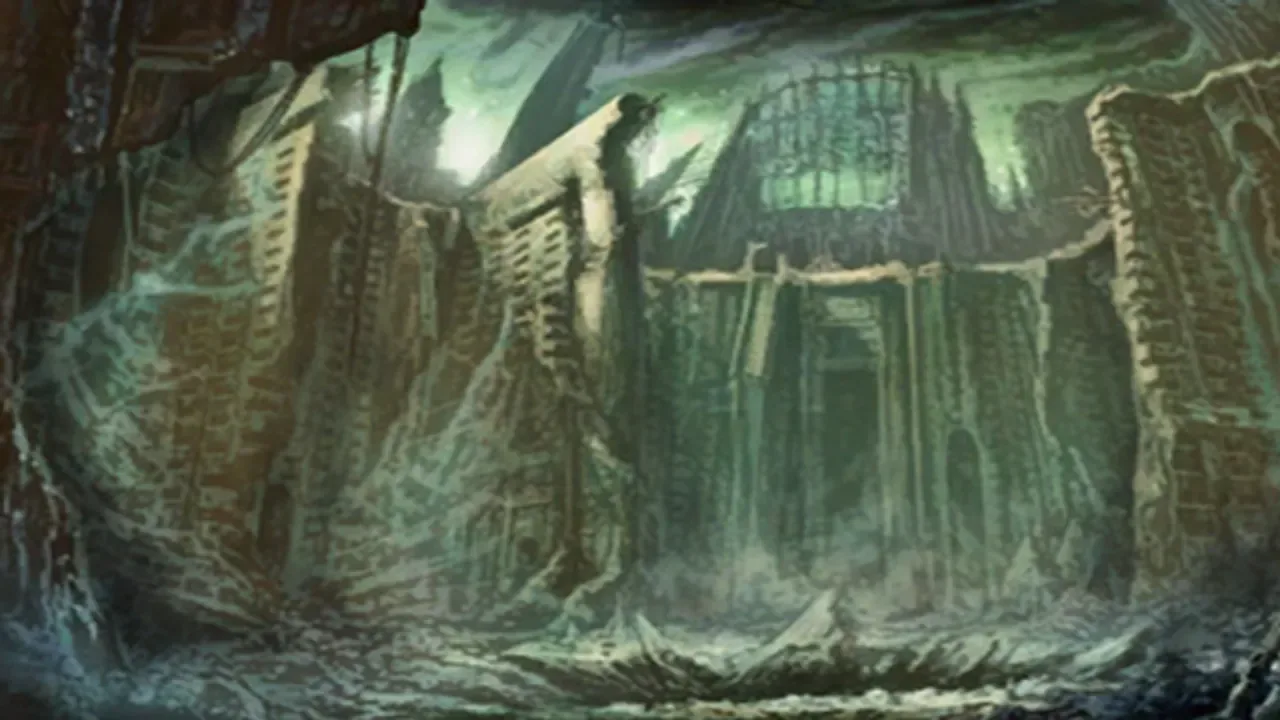 The ruined draenei tombs of Auchindoun