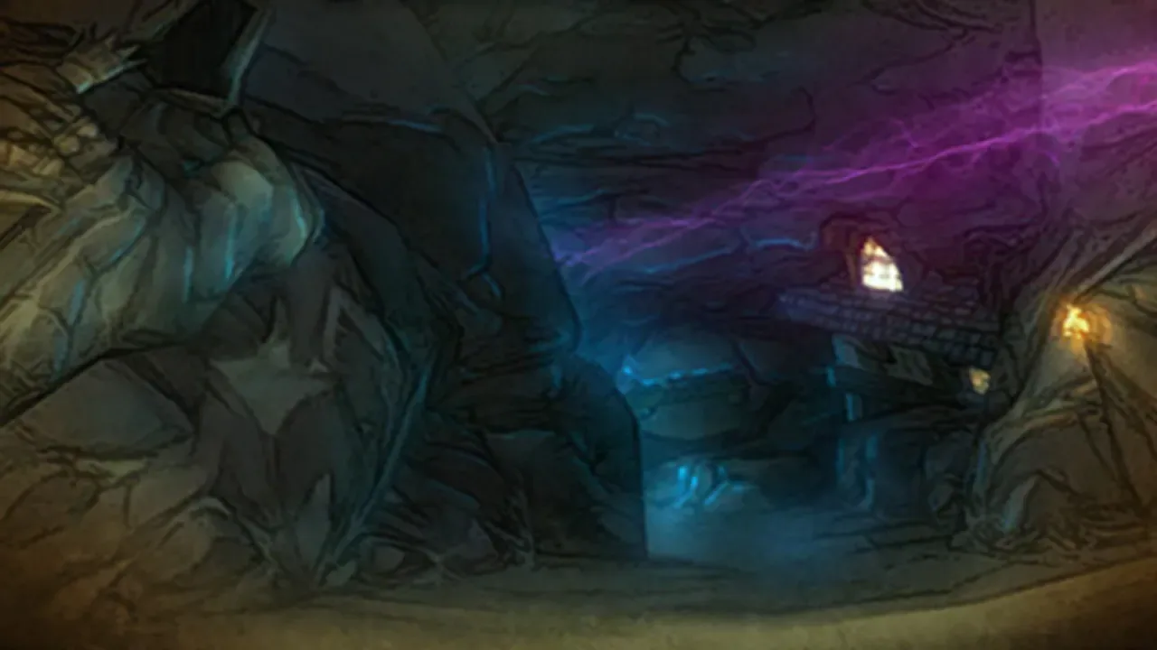 The winding passages of the Caverns of Time
