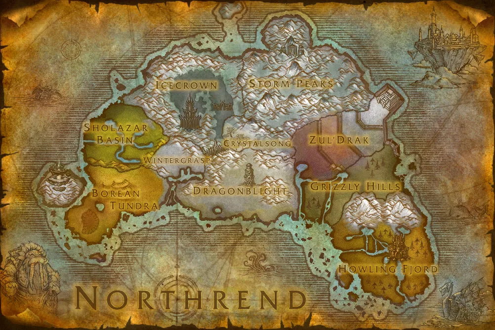 Karte: Nordend