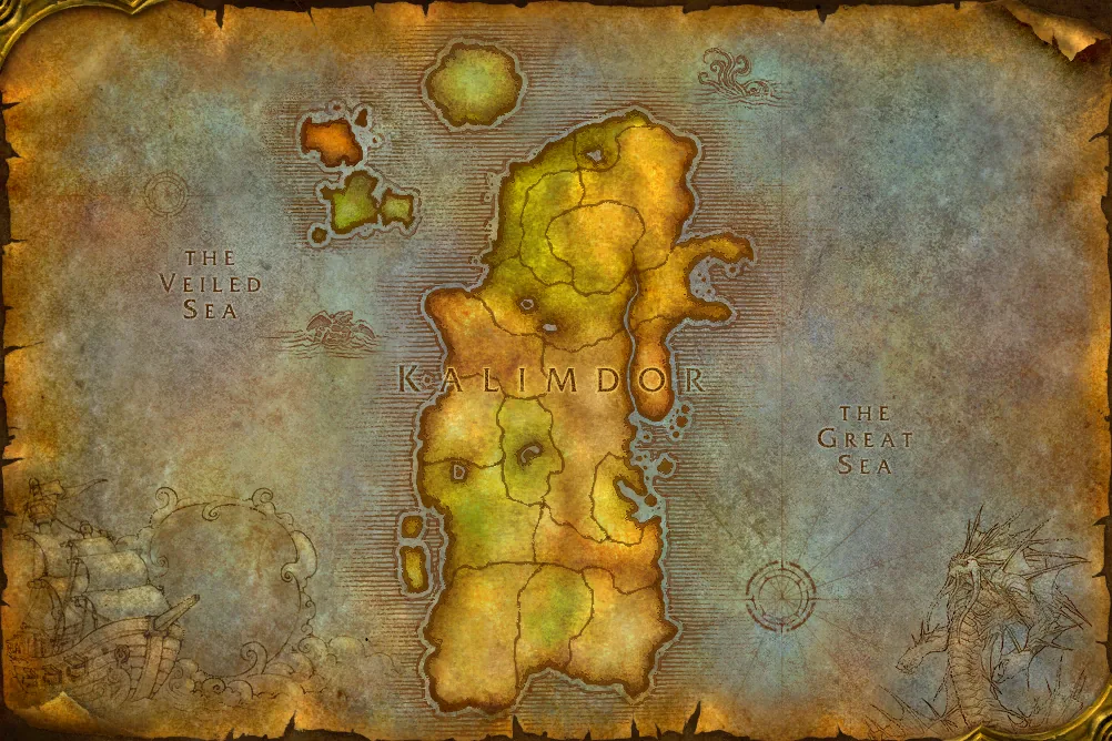 Karte: Kalimdor