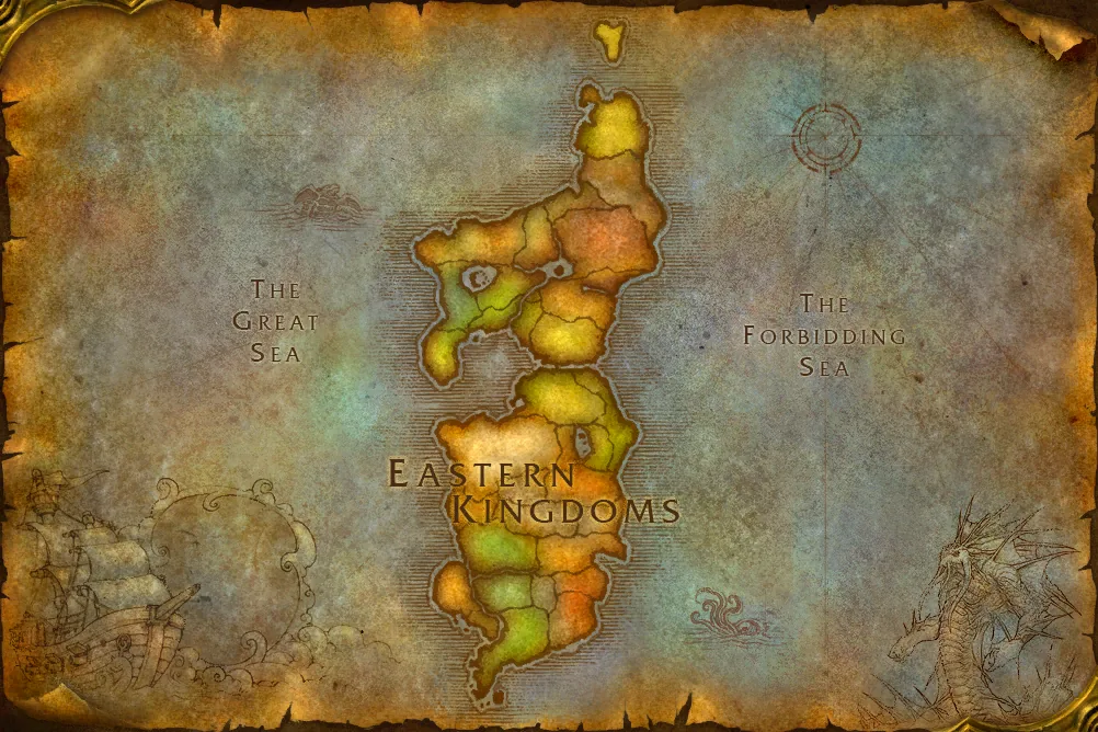 Eastern Kingdoms map