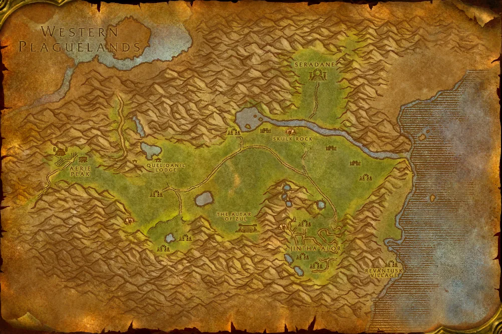 The Hinterlands map