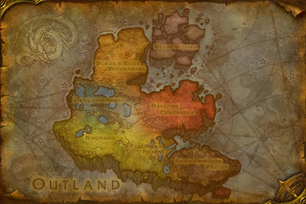 Outland map