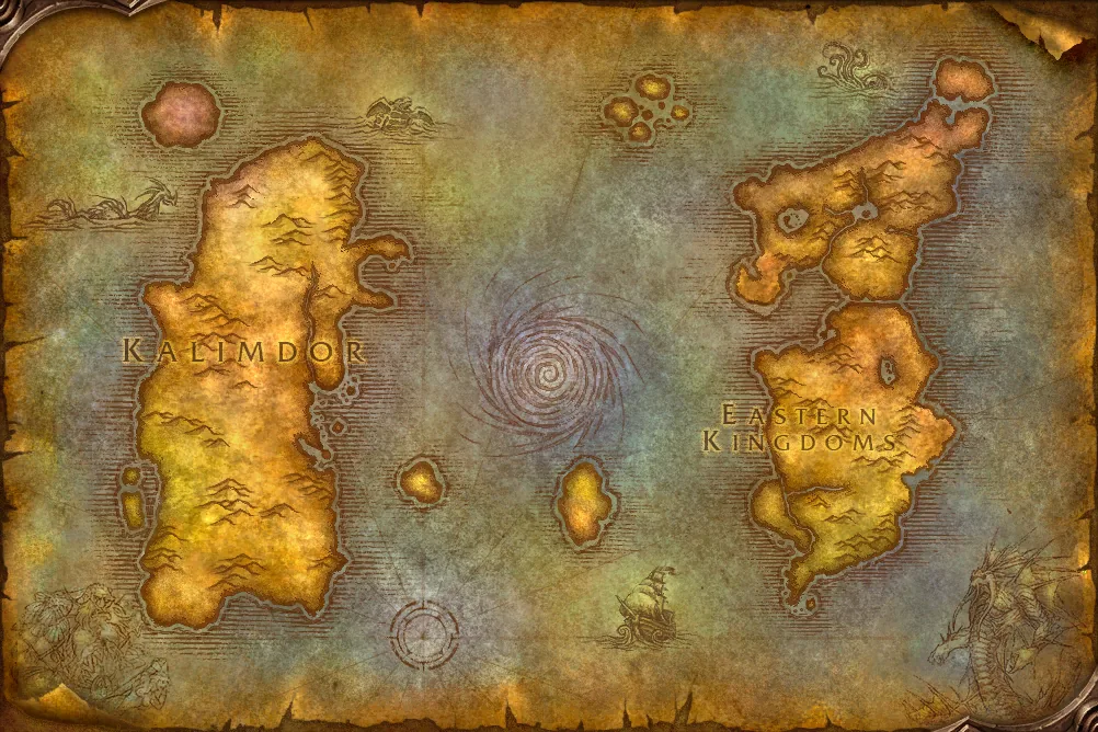 Azeroth map