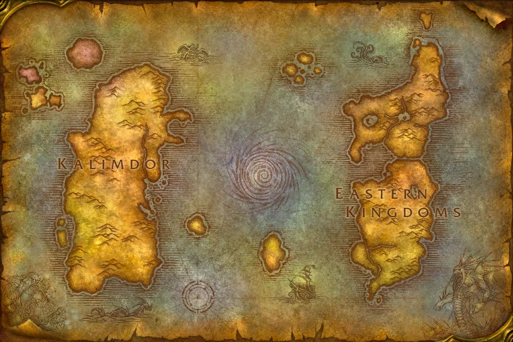 Azeroth map
