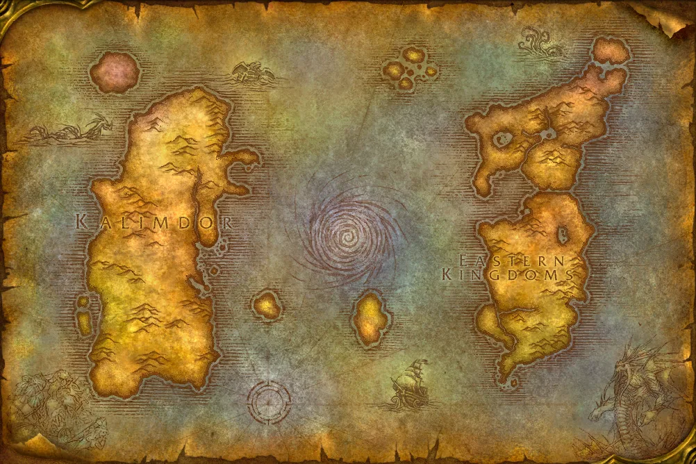 Azeroth map
