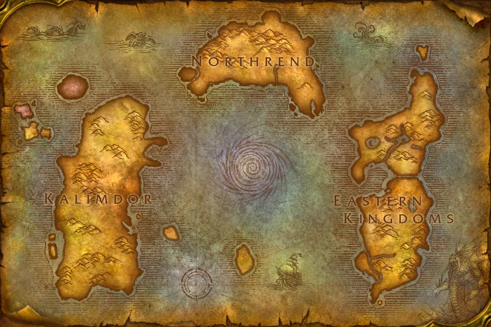 Azeroth map
