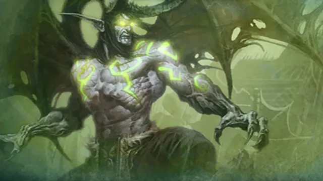 Illidan Stormrage before the Black Temple