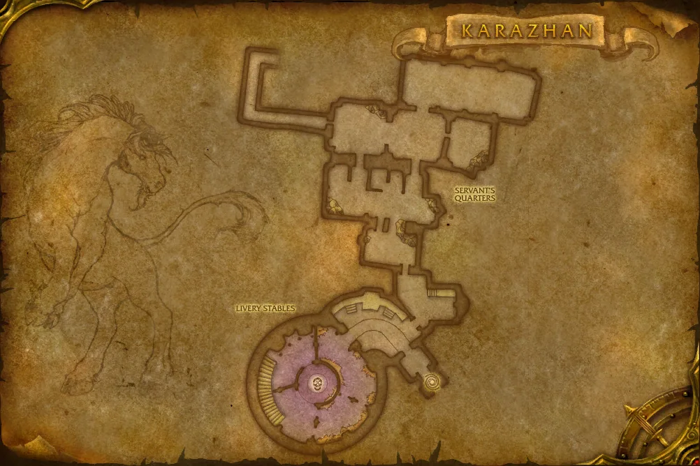 Karazhan, Dienerquartiere