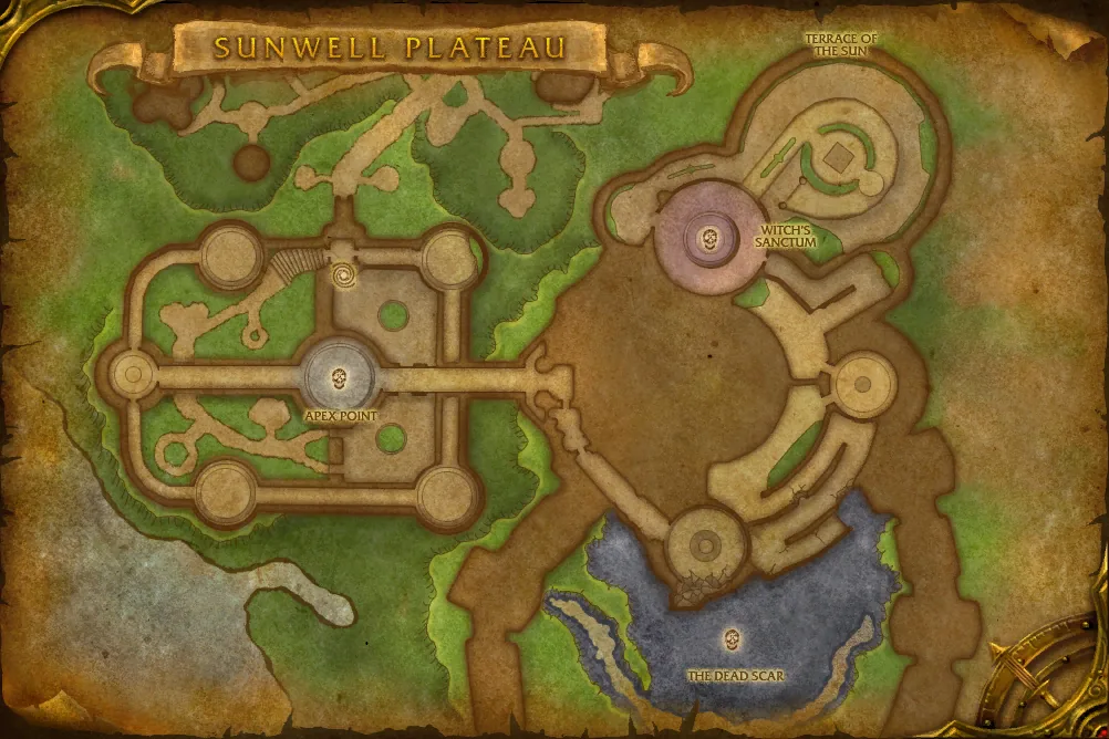 Sunwell Plateau, Sunwell Plateau
