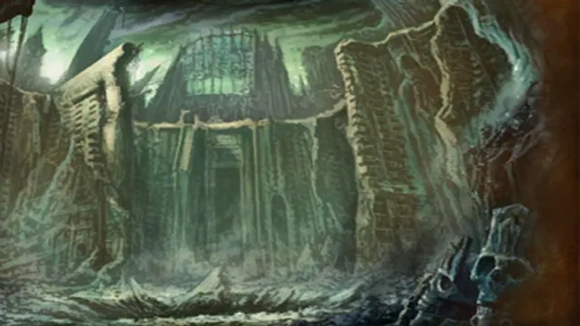 Skulls among the ruins of Auchindoun