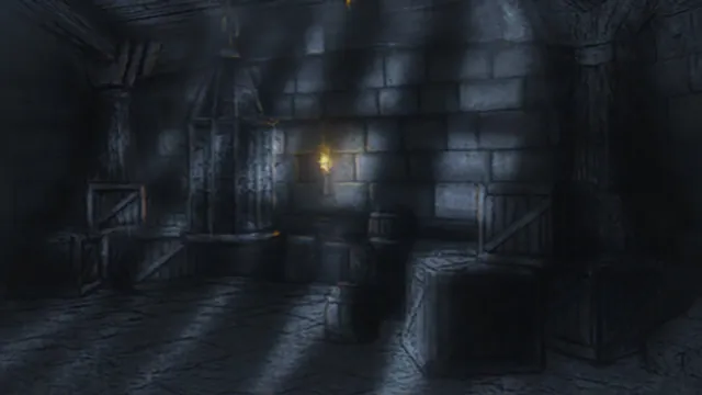 The shadowy cell blocks of the Stormwind Stockade