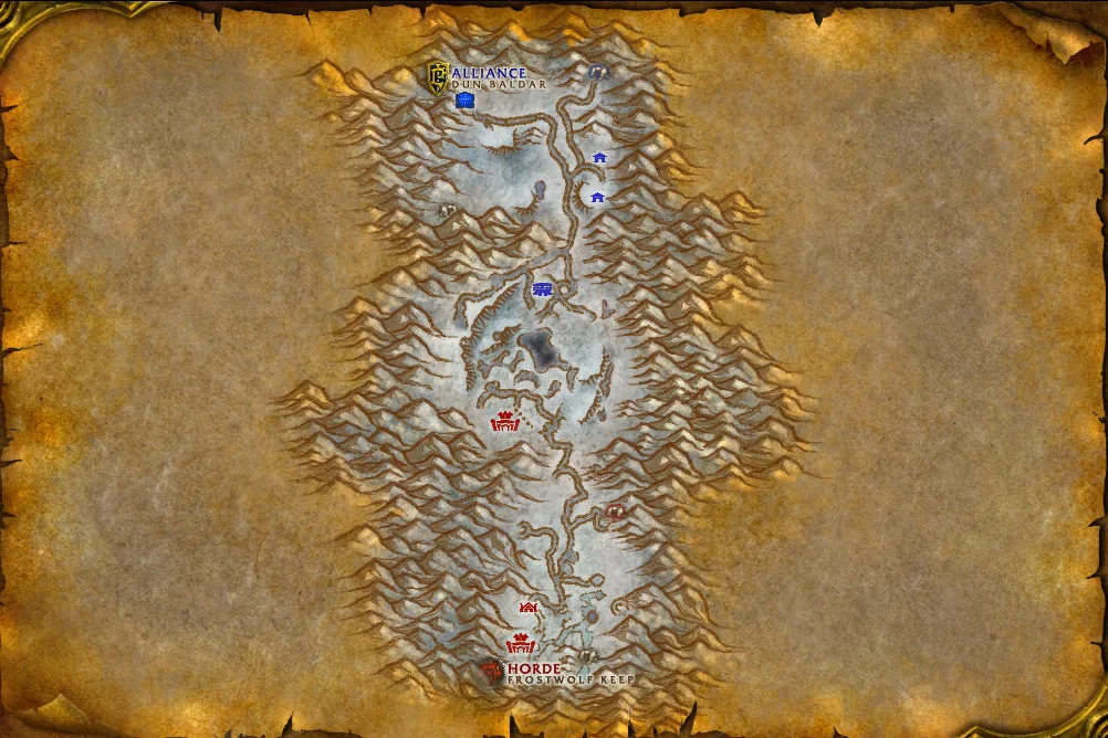 Mapa de Valle de Alterac