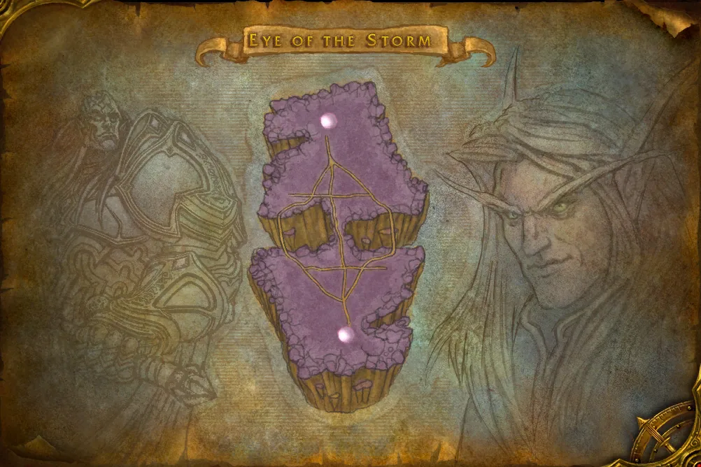Map of Eye of the Storm