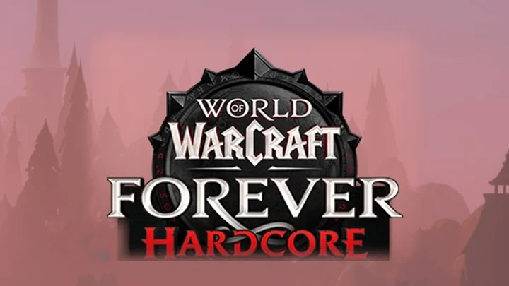 The World of Warcraft: Forever Hardcore emblem from Blizzard's 2026–2027 roadmap