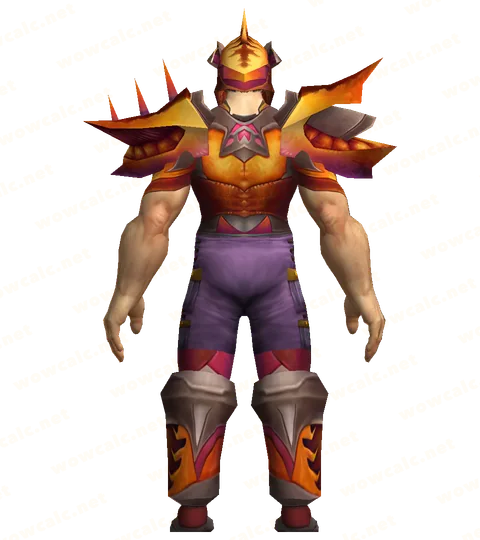Avenger's Battlegear, back view