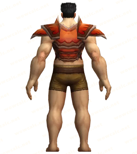 Blood Tiger Harness, back view