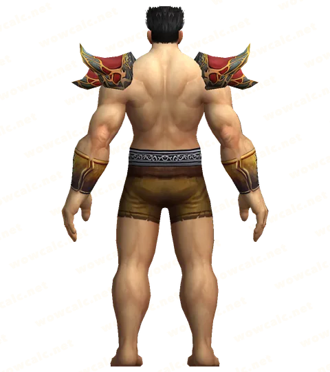 Confessor's Raiment, back view
