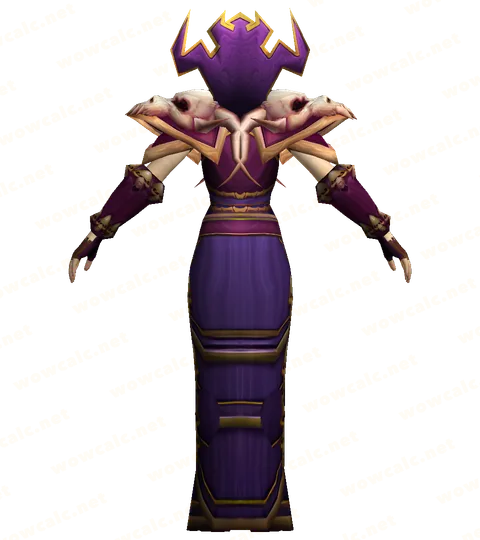 Dreadmist Raiment, back view