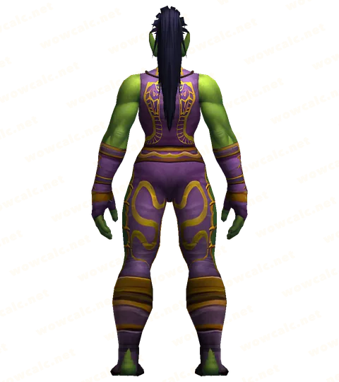 Embrace of the Viper, back view
