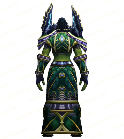 Feralheart Raiment, back view