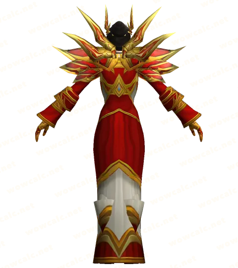 Lieutenant Commander's Dreadgear, back view