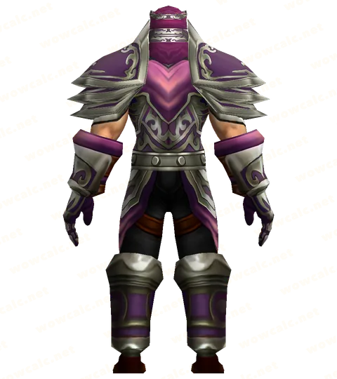 Soulforge Armor, back view