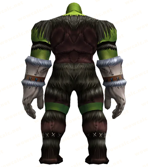 Undead Slayer's Armor, back view