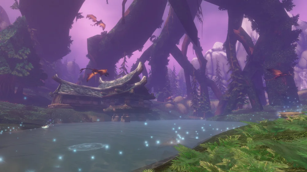Official preview of the forests of Mount Hyjal