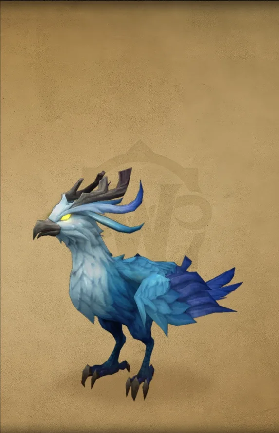 Skyborne Druid bird form preview from the race spotlight