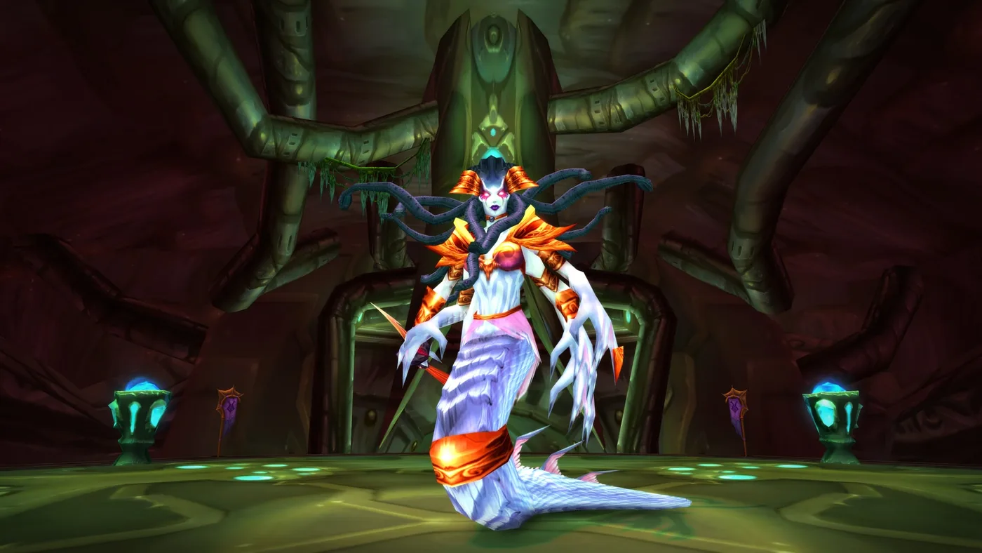 Lady Vashj in Serpentshrine Cavern